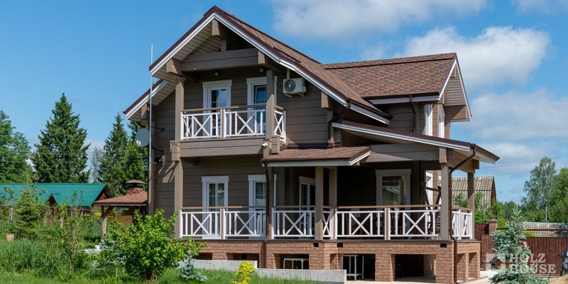 Дом из клееного бруса по проекту \"Прага-мини v.2\" Фото 7